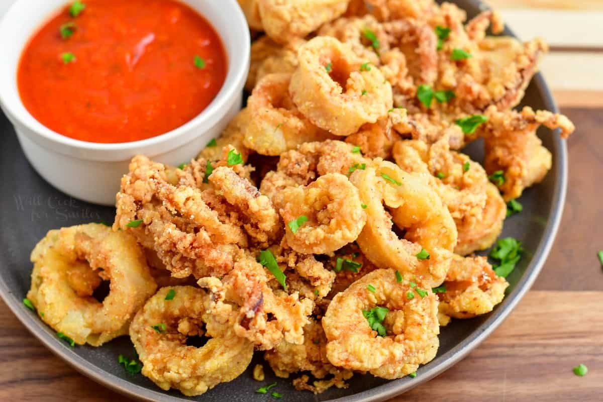 Calamari Rings (8 pcs)